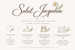 Salut Jacqueline - Accueil